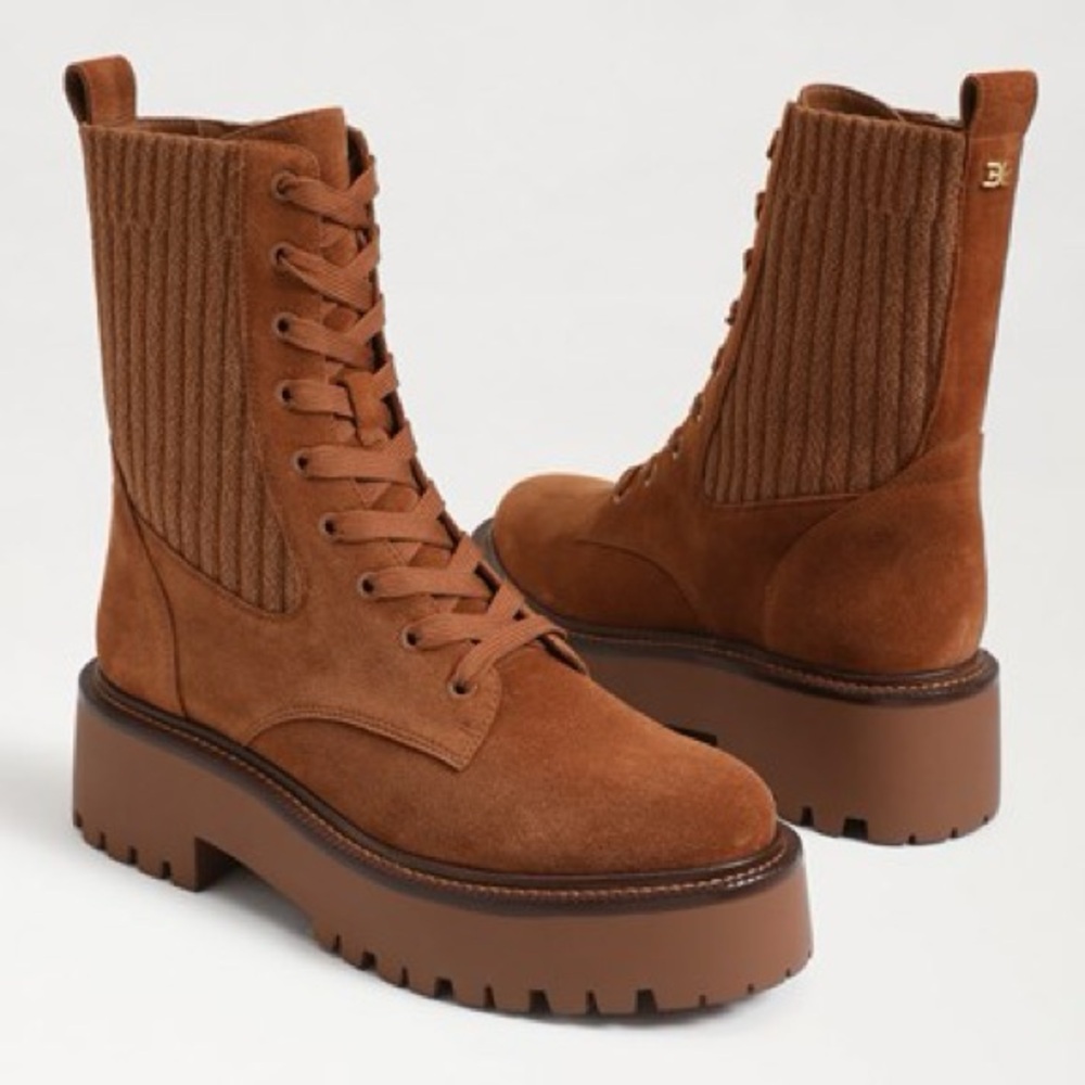 Sam Edelman Evina Combat Platform Boots